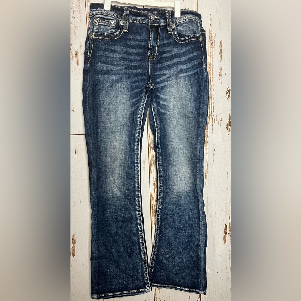 COPY - MISS ME size 29 mid-rise boot cut, inseam 32
